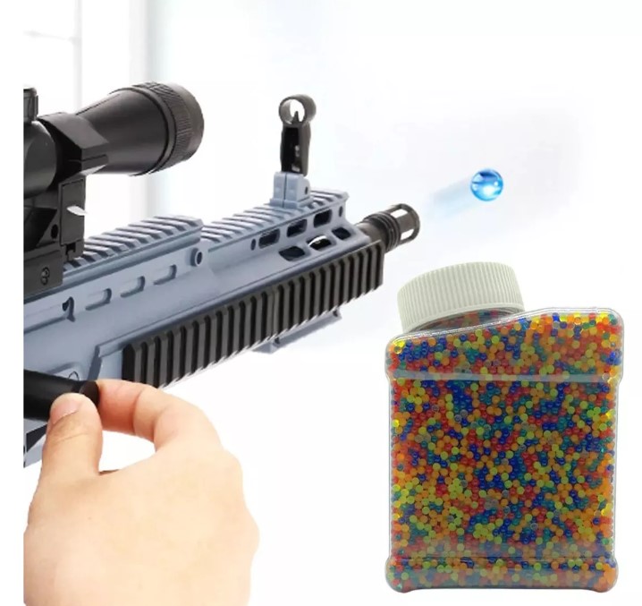 Municiones Bolas de Hidrogel Tarro Orbes